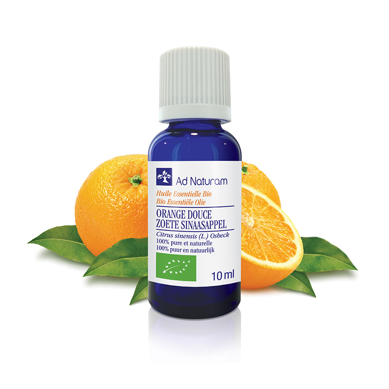 Orange douce 100 % pure et naturelle - Huile essentielle BIO